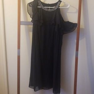 Navy blue, cocktail dress!